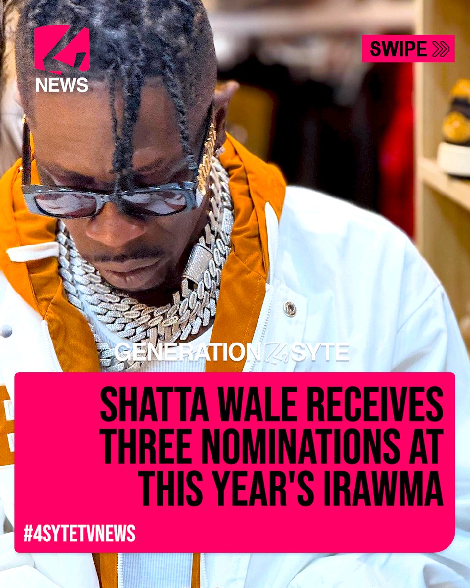 official4SYTETV's tweet photo. @shattawalenima earns three nominations at the 43rd International Reggae &amp; World Music Awards, including Concert of the Year, Best Music Video, and Best African Dancehall Entertainer. https://t.co/7NessKriXn