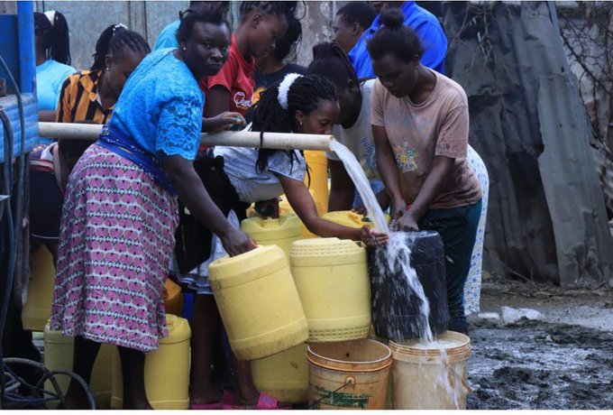 Water is everything 
H E Governor had made sure that we have clean water in the whole of Machakos e g in kangundo we  collect drinking water from a spring constructed by H E #MachakosCountyAddress