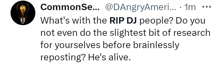 trendingblog247's tweet image. RIP DJ is trending in the US because netizens are reacting strongly to yet unconfirmed reports that 13 year old Devarjaye "DJ" Daniel, who became famous for his long-term battle with brain cancer, has died.

The gradually circulating reports of the teenager's unconfirmed demise
