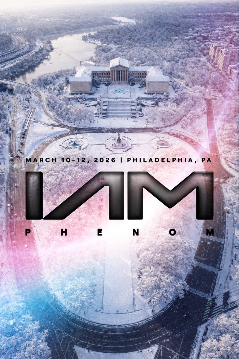 MrPschum's tweet photo. Philly might be snow covered.
But the excitement for IAMPHENOM 2026 is heating up.

March 10-12
Philadelphia, PA

3,000+ talent leaders.
Applied AI in action.

See you in Philly.
https://t.co/F01KuNqCQ5 https://t.co/V0aEkc9626