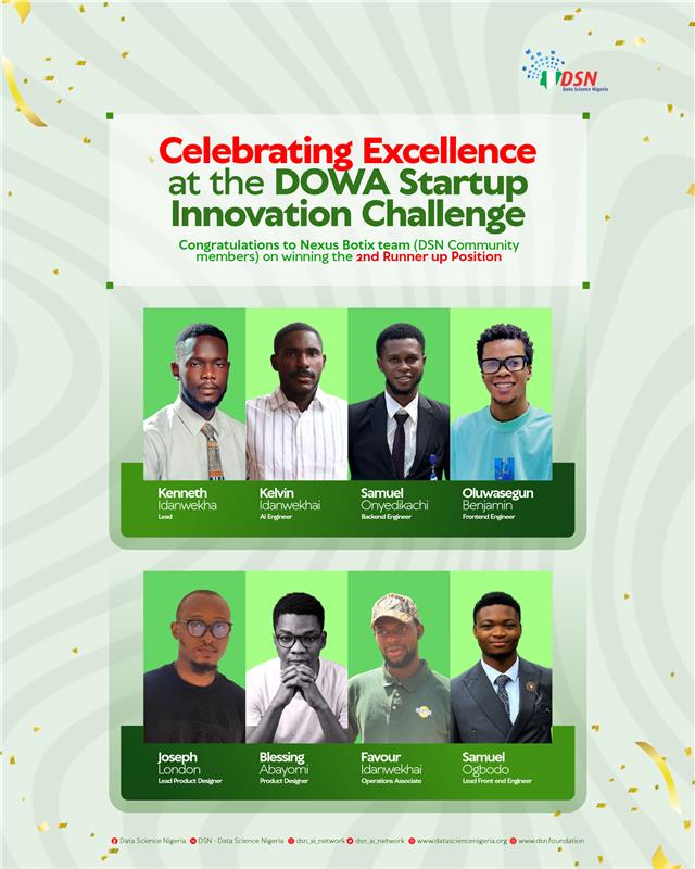 DSN - Data Science Nigeria tweet media