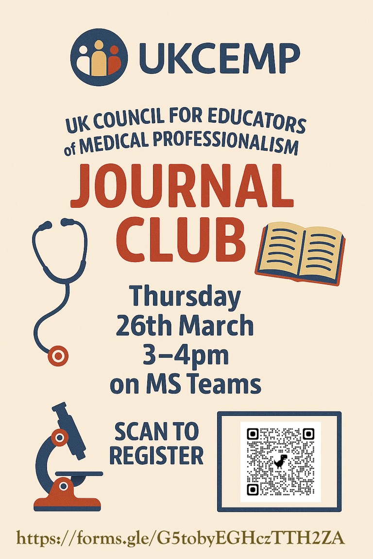 UKCouncil for Educators of Medical Professionalism tweet media