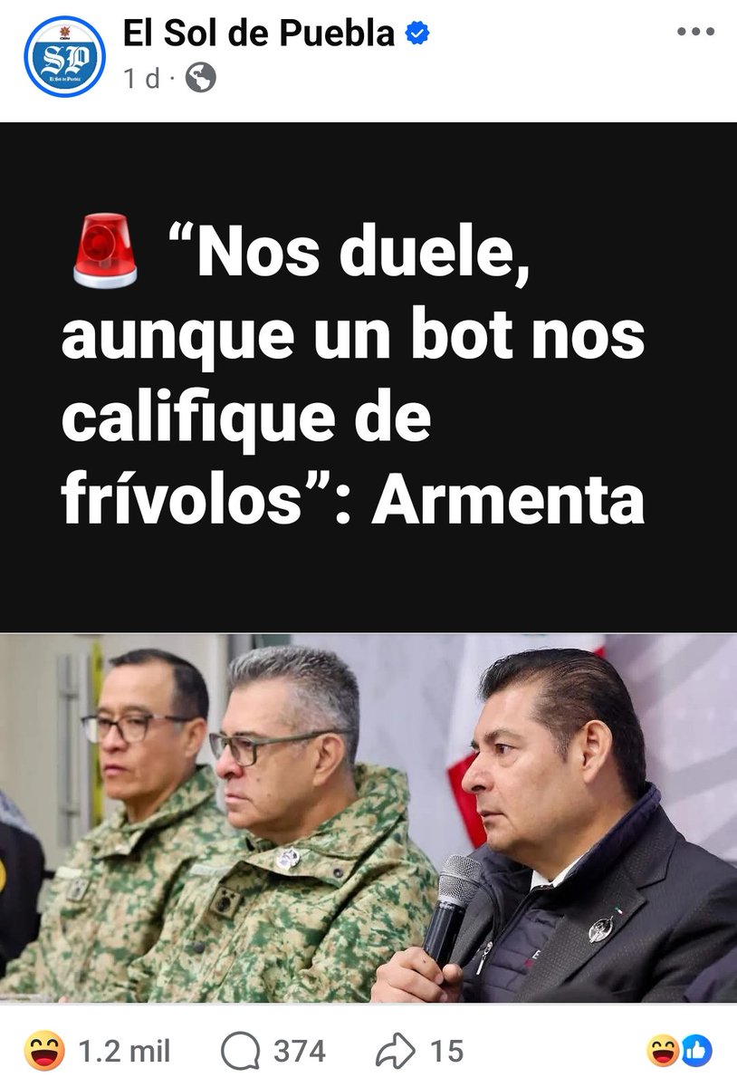 AndarPueTlax's tweet photo. Pobrecitooooooo...

Los bots lo atacan!!!

#YoNoSoyBot

@BruceJulis @PolloDeChedraui  @pilopiyo26 @Ernesto30117461 @Informante3532 @_Marcosantoss @Manoliz1 @LaloSEP1 https://t.co/XLcLuiEkuj