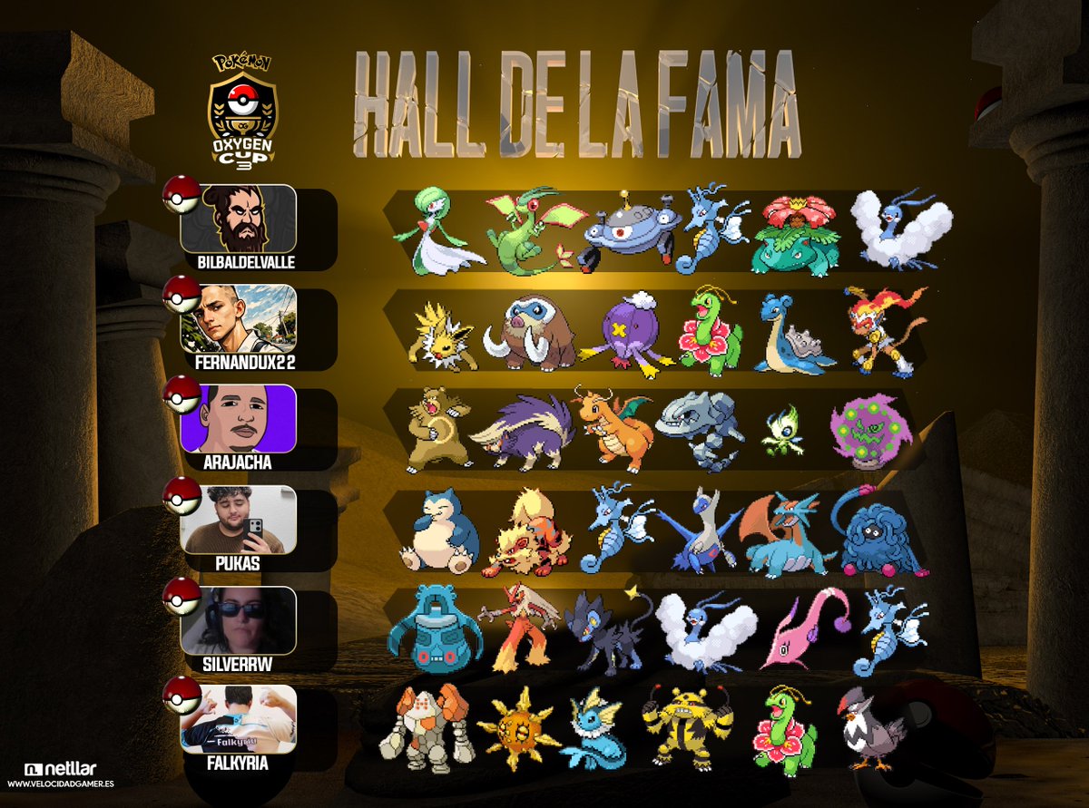 Seguimos con los entrenadores que han alcanzado el Hall de la Fama en la #OxygenCup3 🏆

Va a ser muy loco este torneo final 🔥

#HungryForSuccess