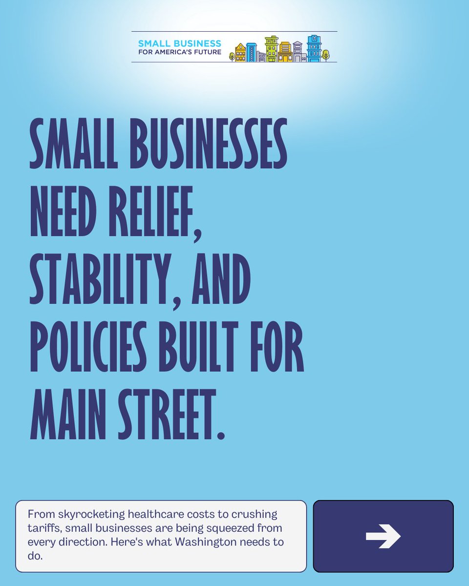 Small Business for America’s Future tweet media