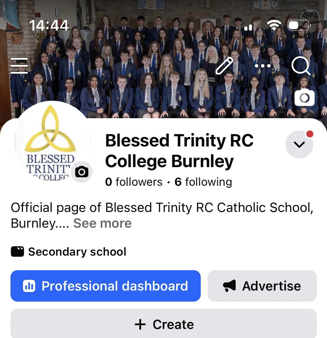 Blessed Trinity RCC tweet media
