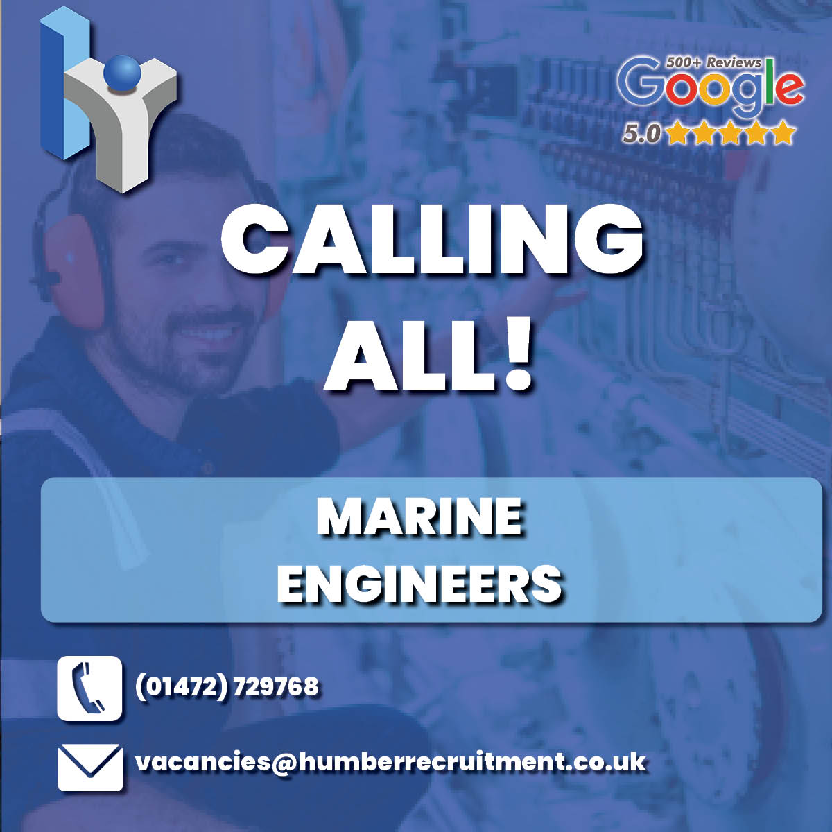 humberjobs's tweet photo. 🚨 Calling all Marine Engineers! 🚨 

Looking for a new role in 2026? Send us your CV &amp; contact details...we may have the perfect role for you! 

📧 vacancies@humberrecruitment.co.uk 
📞 01472 729768 

#Marine #Engineering #CompEx https://t.co/iraLhmZ6la