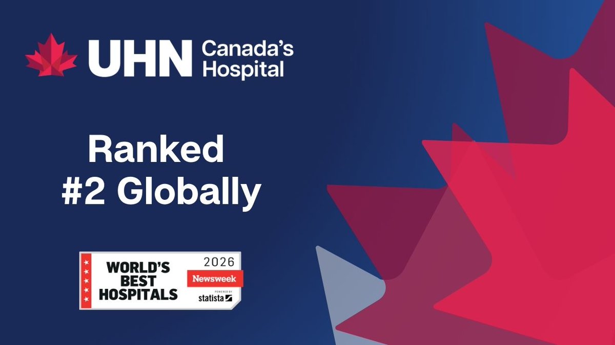 University Health Network tweet media