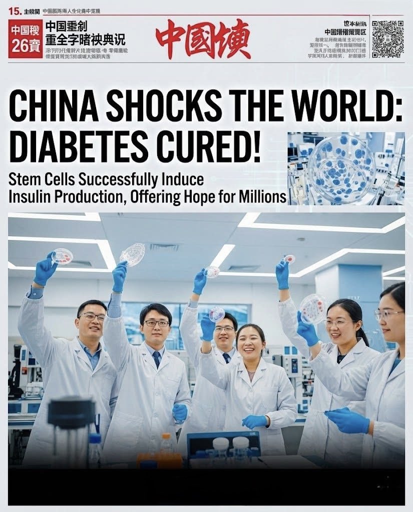 Por primera vez, científicos lograron que personas con diabetes tipo 1 vuelvan a producir su propia insulina usando células madre.

No es una cura definitiva aún. Pero ya no solo se está controlando la enfermedad, sino que se está intentando repararla desde adentro.

Si esto