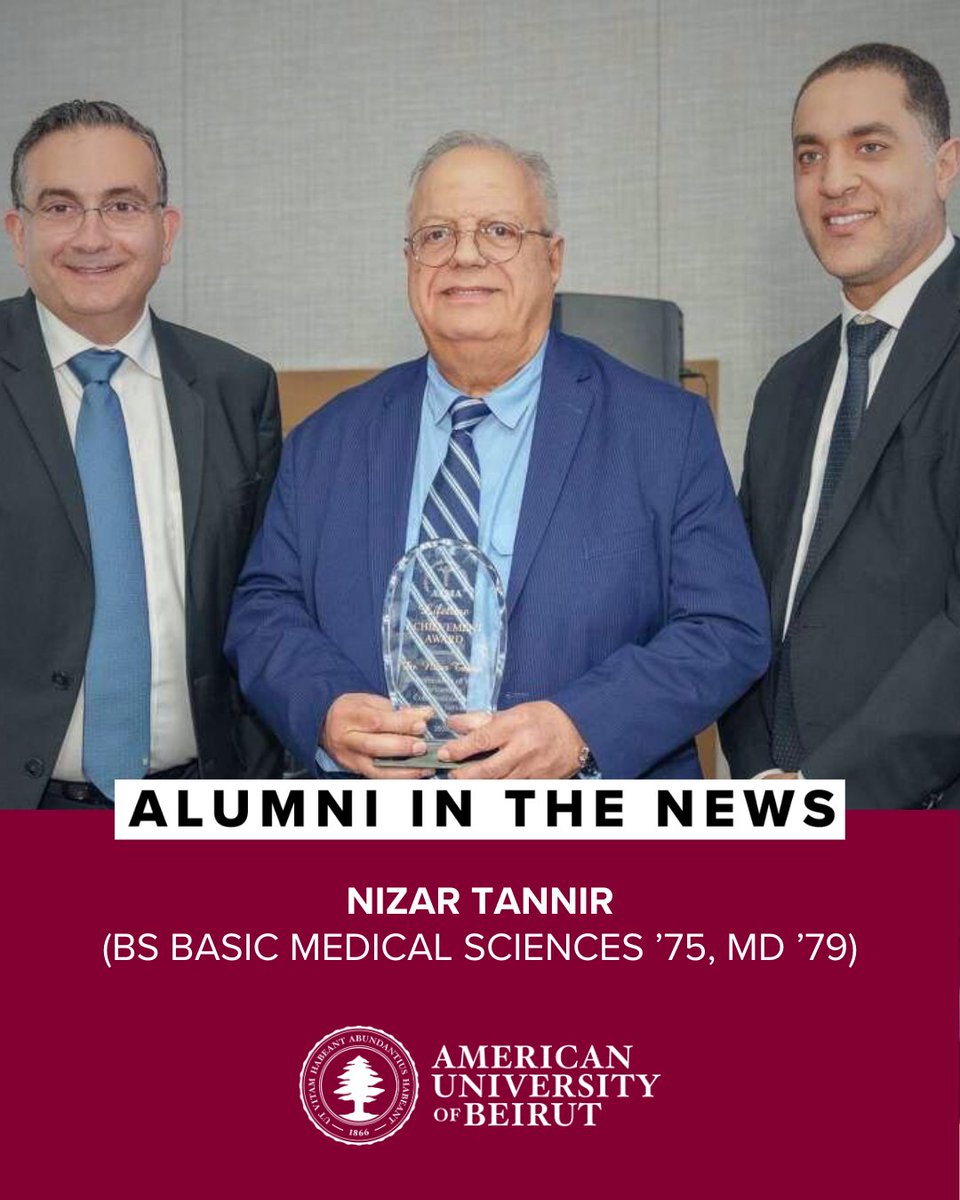 Alumni Relations Office at AUB tweet media