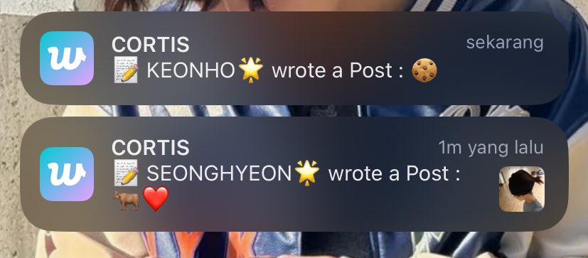 Notif kecintaan guwa