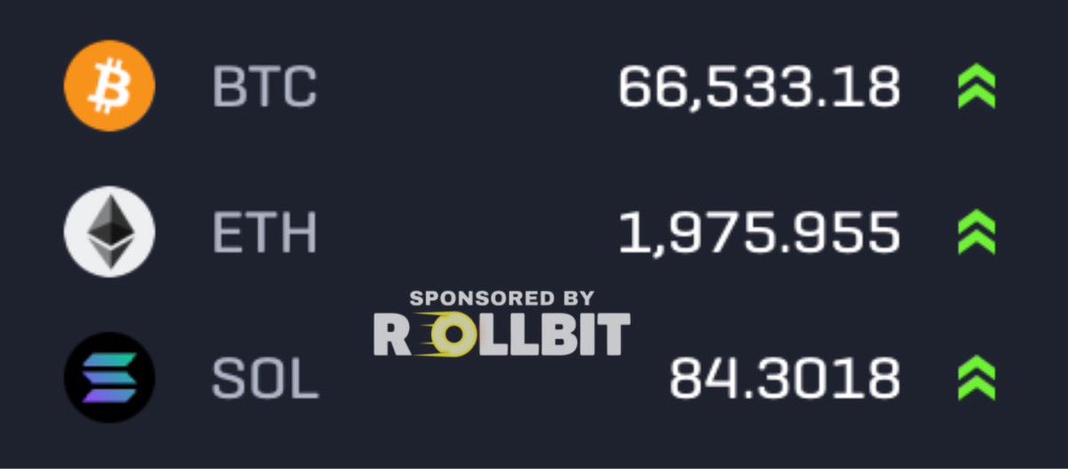 I believe Bitcoin bottomed at $60,000

Last cycle, BTC did a 8x from bottom to top

If BTC even does HALF of that (4x) then the price would be $240,000!!

I think a $240k price is possible within 2 years

Disclosure: Sponsored by Rollbit