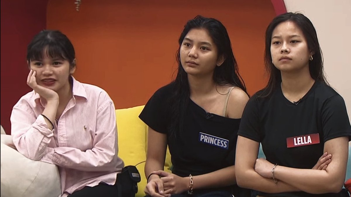 Meyow24's tweet photo. Ashley: Ok lang po pala kahit wala siya sa tabi ko.
Princess: I was going to make this Journey about me.
Lella: This is my journey, this is supposed to be about me. 

ASHLay 1M CHALLENGE
#AshRaveDhieBibitaw #PBBCollab20OneMillionVotes https://t.co/p56NH8V0lf