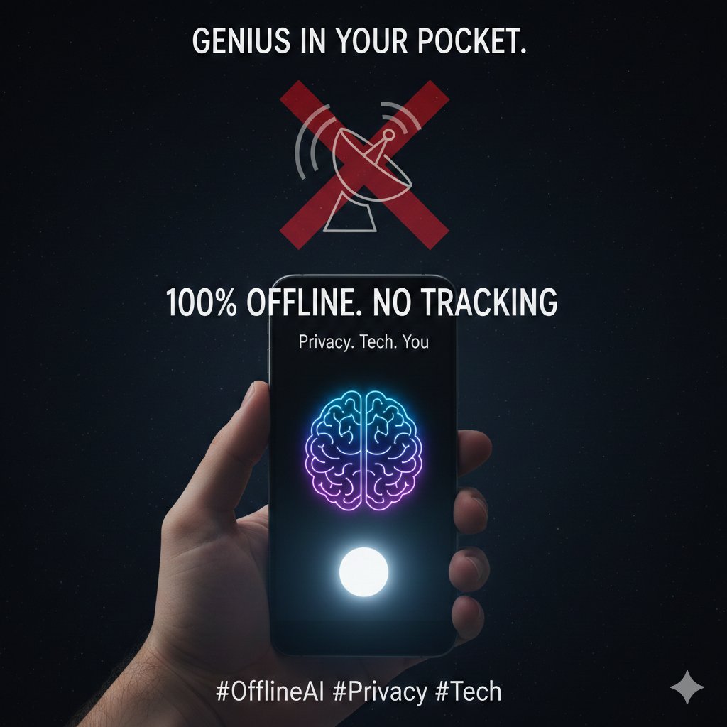 Syed_Abid01's tweet photo. Why is your AI reporting to headquarters? 🛰️❌
​We're used to AI needing an internet leash, but the best ideas stay with you.
​Imagine a 'genius in your pocket' that works 100% offline. No tracking, no footprints. Just you. 🌑
Comment down to know!!!

​#OfflineAI #Privacy #Tech" https://t.co/HW6AQ7KLF0
