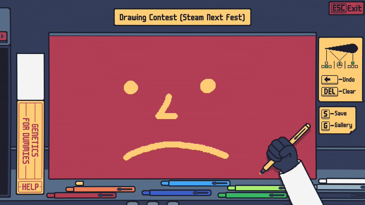Me when you don't wishlist Simultree during #SteamNextFest