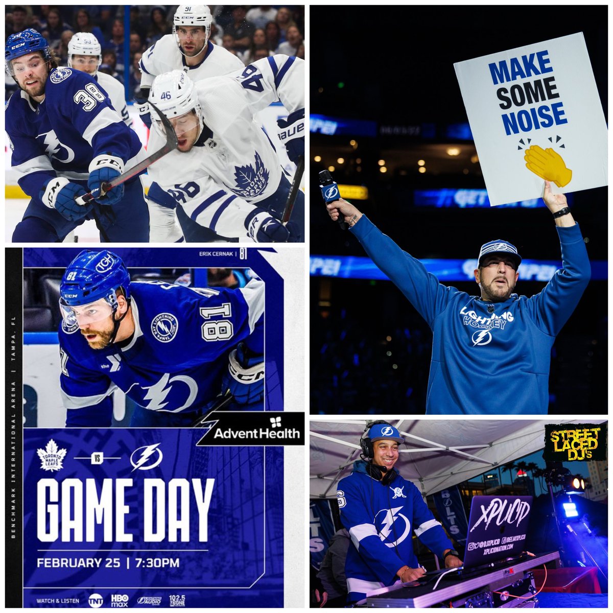 Rise &amp; Grind, #BoltsNation⚡️
It’s FINALLY Game Day!
Our @tblightning are back to their regularly scheduled programming after what was an amazing @olympics break, looking to carry the momentum of the season before the break, as gold🥇medalists <a href="/jakeguentz/">Jake Guentzel</a> &amp; <a href="/AM34/">Auston Matthews</a> battle it out