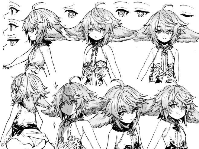 ワムデュス～ 髪型がまだ掴めてない 