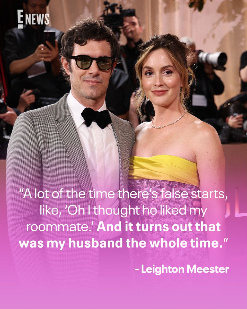 E! News tweet media