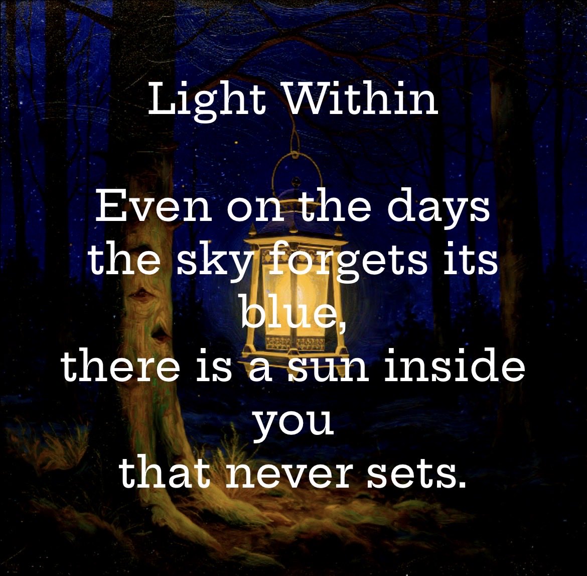 VeroniaWilson's tweet photo. Light Within 💡
Even on the days the sky forgets its blue, there is a sun inside you that never sets. https://t.co/UnySnu9UVa