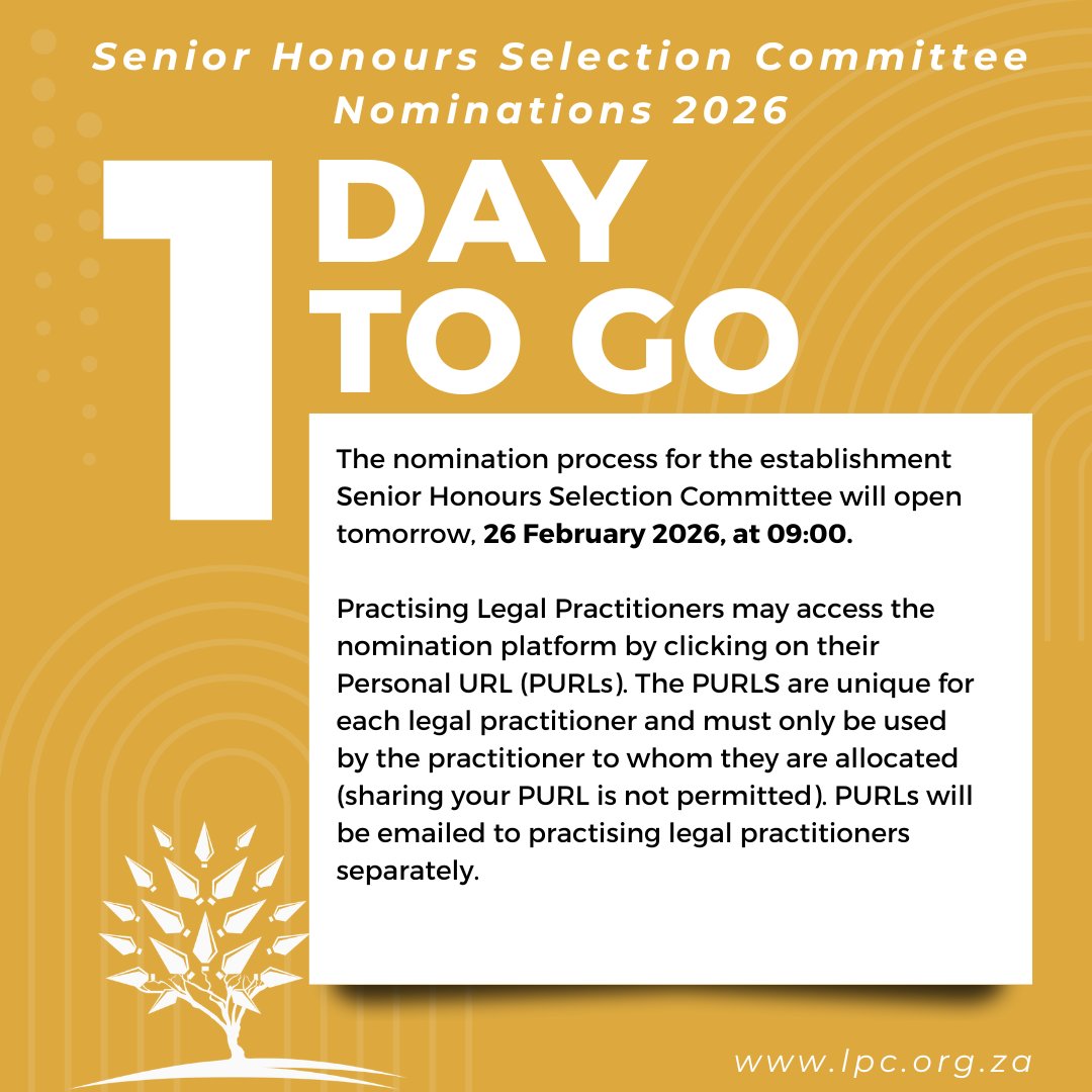 Legal Practice Council tweet media