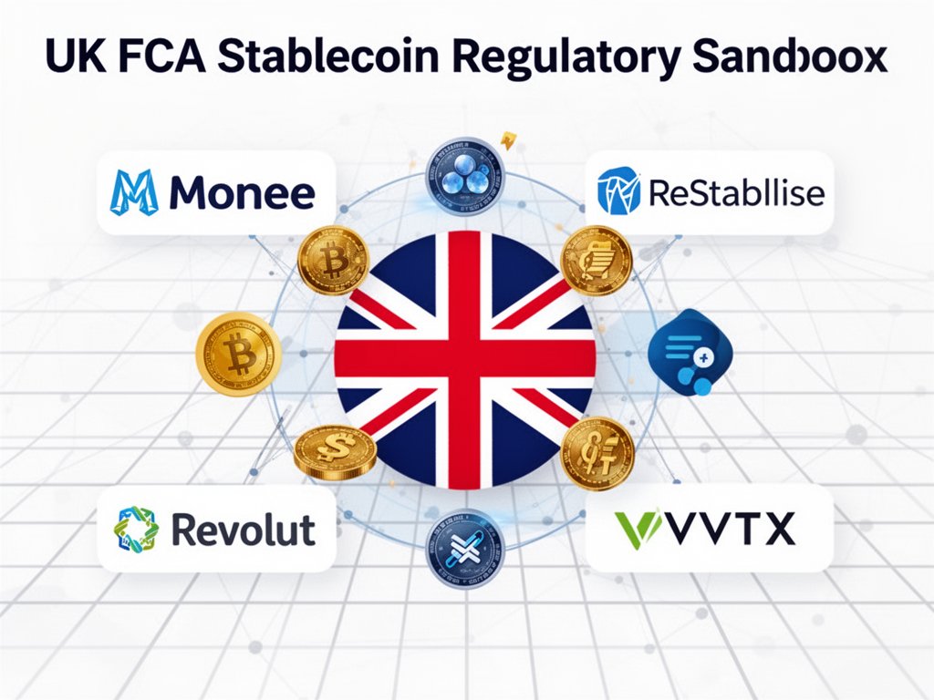 PALROBIN0's tweet image. UK FCA launches Stablecoin #Sandbox - Q1 2026  

👉4 firms selected from 20 applicants: #Monee, ReStabilise, Revolut, #VVTX 
 
👉Test #stablecoin issuance, payments, wholesale settlement &amp;amp; crypto trading  
#FCA will monitor risk management, compliance

 #UKFinance #Crypto