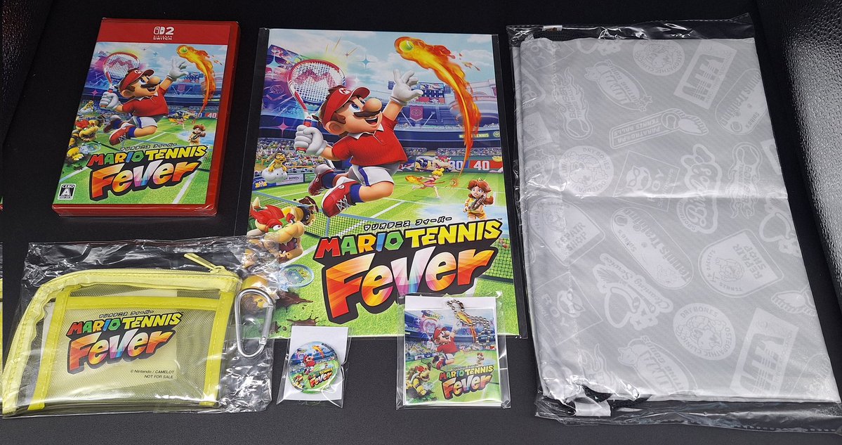マリオテニスフィーバー 購入特典を入手 前半戦 ・イオン ナップザック