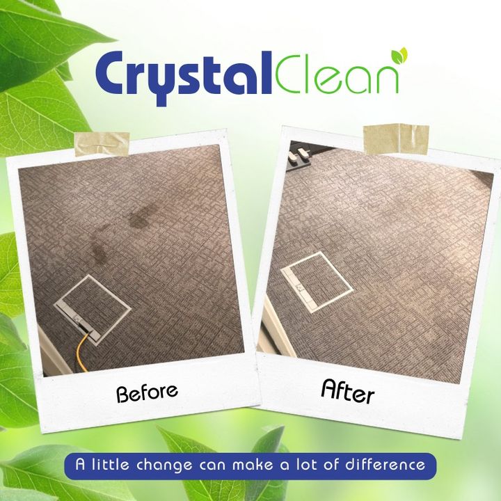 CrystalClean_HQ's tweet image. Before and After....
Check out the real difference we made in a recent carpet clean! Thanks to professional equipment and Crystal Clean Multi Clean, we get results, no fuss. 🌐🧽 
#CarpetClean 
#EfficiencyMatters 
#CrystalClean
