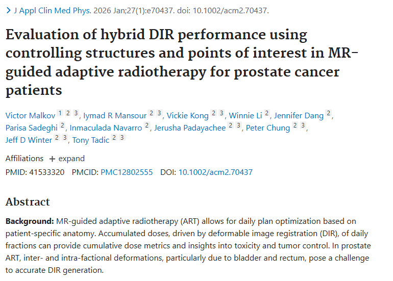 Radiation Medicine Program tweet media