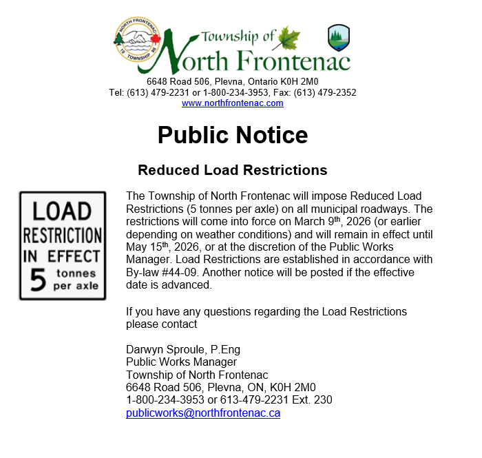 North Frontenac tweet media