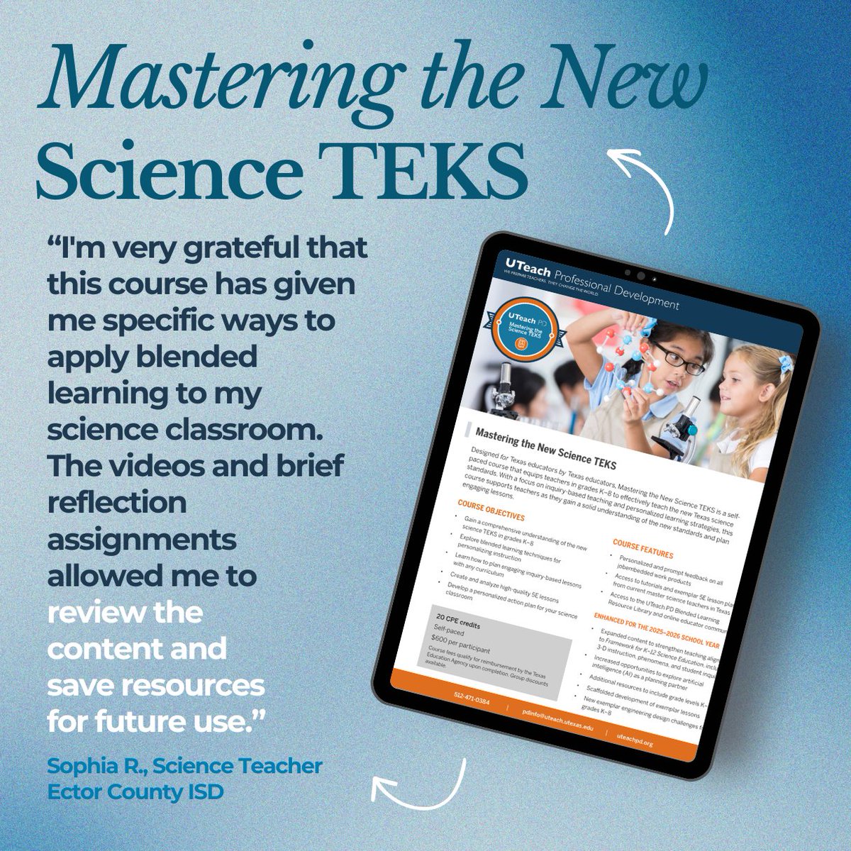 UTeachPD, The University of Texas at Austin tweet media