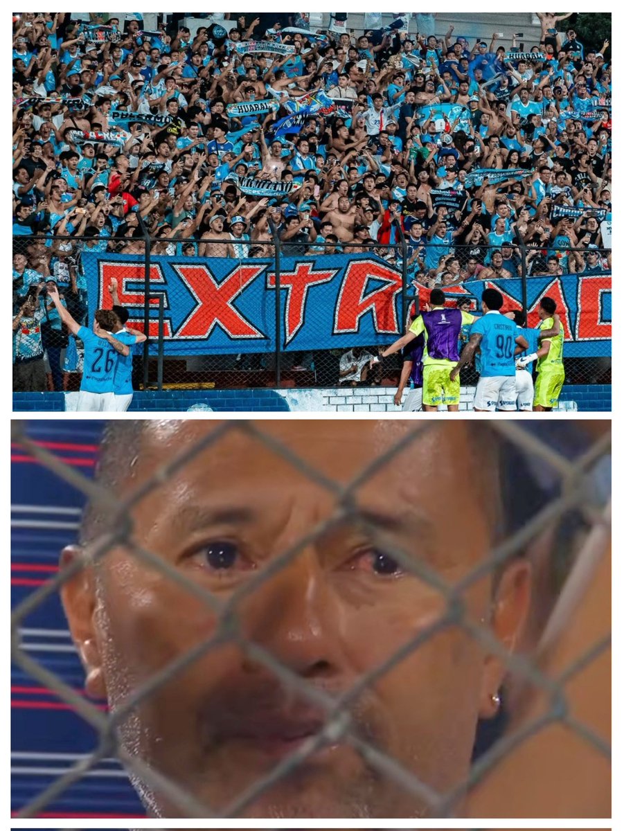 El ídolo rimense, Roberto 'El Chorri' Palacios se emociona hasta las lágrimas por clasificación de Cristal a Fase 3 de la Copa Libertadores.
Todos sufrimos y nos emocionamos como el Chorri.
Salud Chorri!!
Ayer, hoy y siempre FUERZA CRISTAL!!