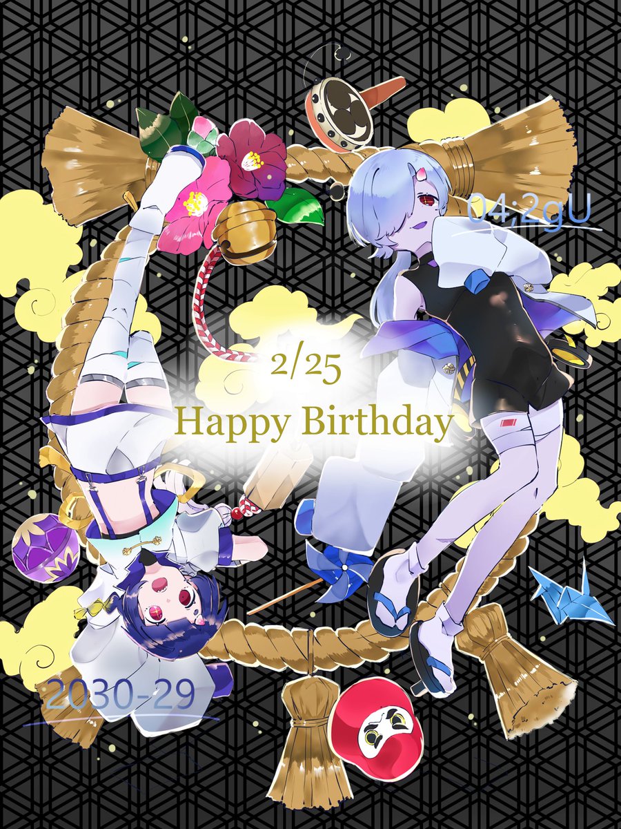 やばい遅れた
にくつぐちゃん誕生日おめでとう！✨️