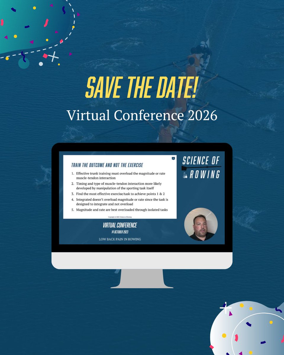 Science of Rowing tweet media