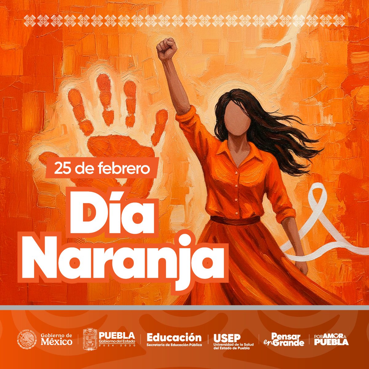 USEP_Puebla's tweet photo. #DíaNaranja 🧡 Como institución formadora de profesionales de la salud, en la #USEP 🏫🩺 impulsamos una cultura universitaria basada en el respeto, la igualdad y la cero tolerancia a cualquier tipo de violencia hacia las mujeres. 👩‍🔬👩‍⚕️👩‍🏫

#PensarEnGrande #PorAmorAPuebla https://t.co/Gq2Py7fK0a