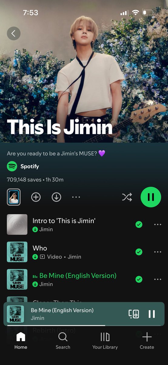 There was Spotify nationwide outages .. it’s been fix.. please continue streaming for JIMIN 🙏💪🏽💛