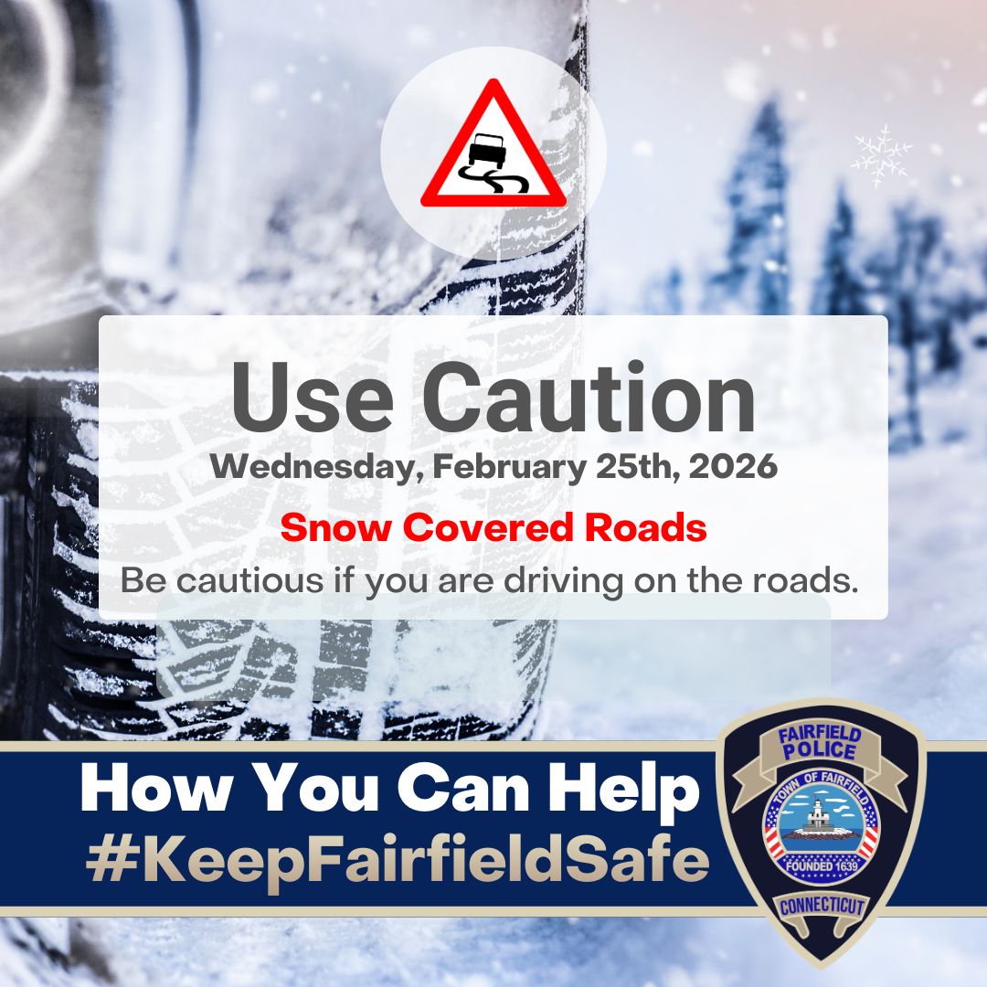 Fairfield Police, CT tweet media