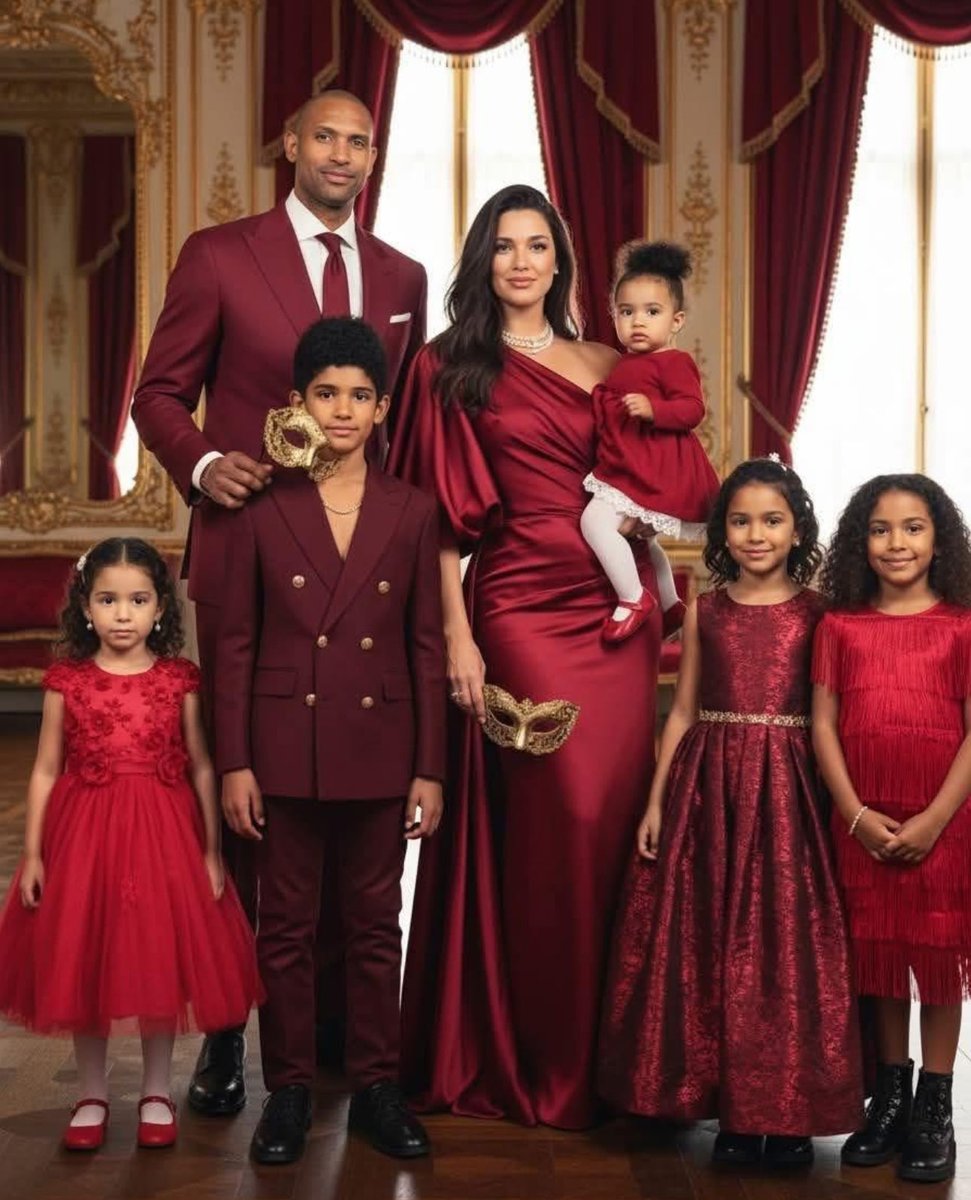 faumontes's tweet image. Ni más claro ni más oscuro, este es el prototipo de familia dominicana.