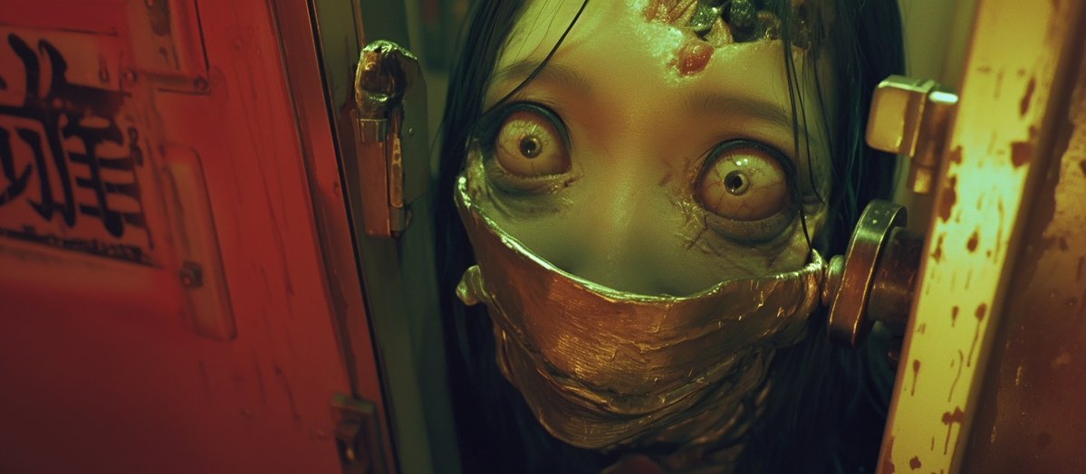 「おやすみ」
#AIホラー画像