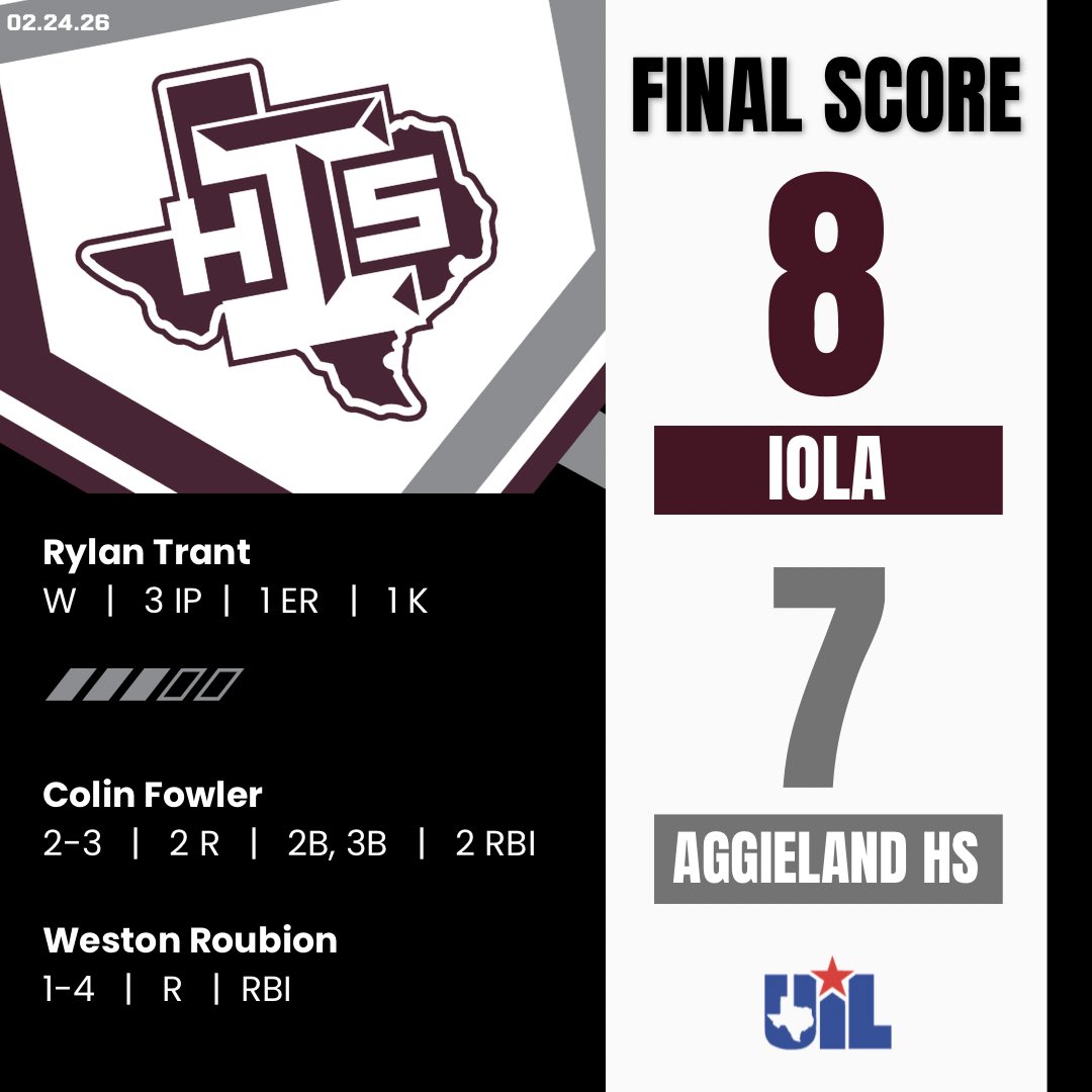 Iola Baseball tweet media