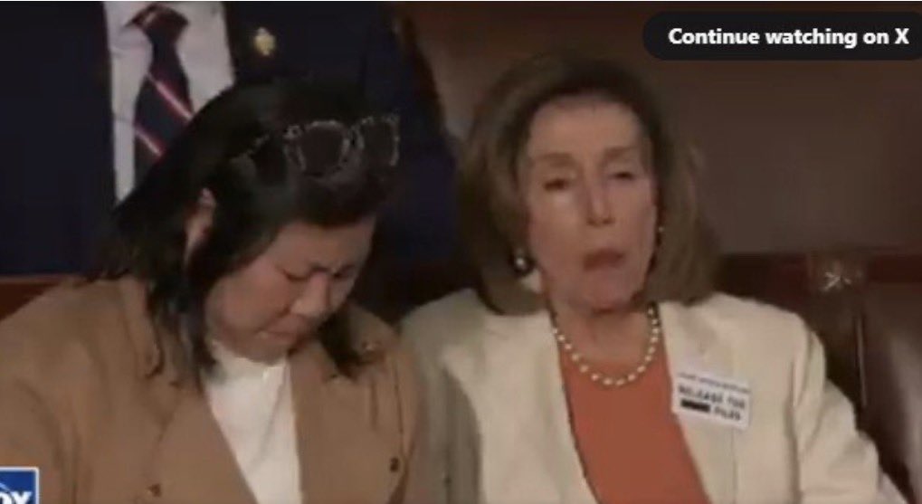 Did Nancy bring her caregiver to the State of the Union address?
