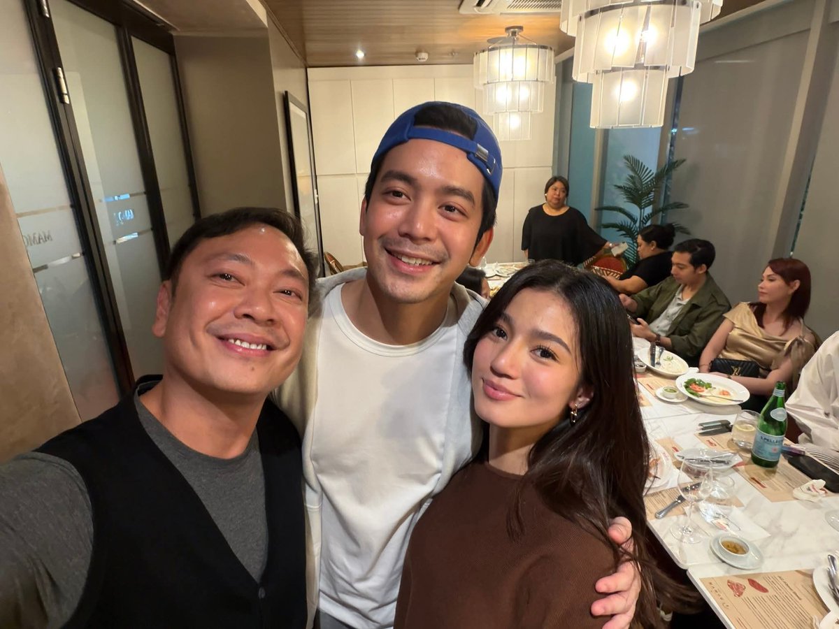 mel martinez photo opp with joshua garcia &amp; belle mariano 🥹💫
