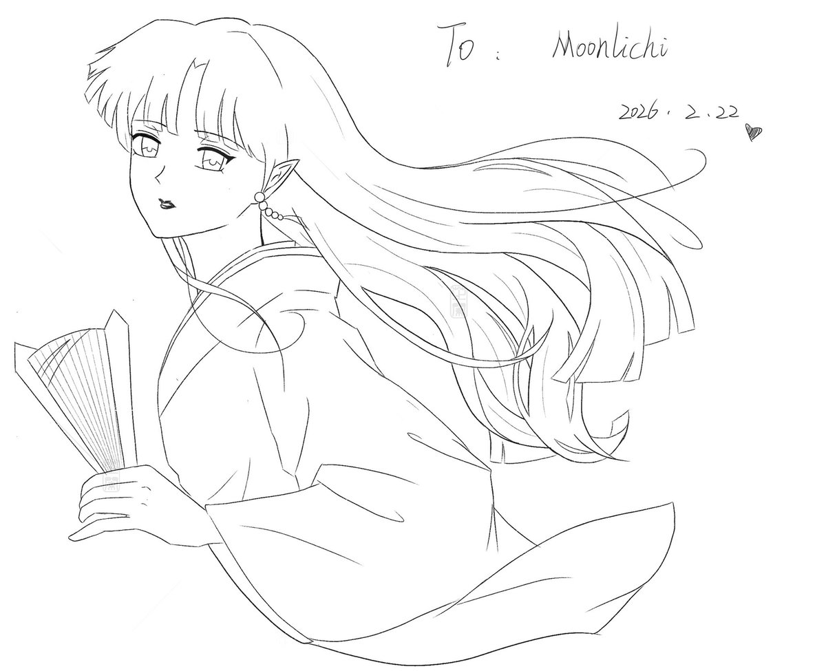 こっち投稿するの忘れてた🥹
<a href="/moonlichi/">らいち月MoonLichi_Store Open!</a> へお誕生日イラスト🎂
殺神描こうと思ったが、やっぱり間に合わなかった😅
今回は神楽だけになったが、殺生丸...まだ今度！

#sesskagu  #inuyasha #kagura