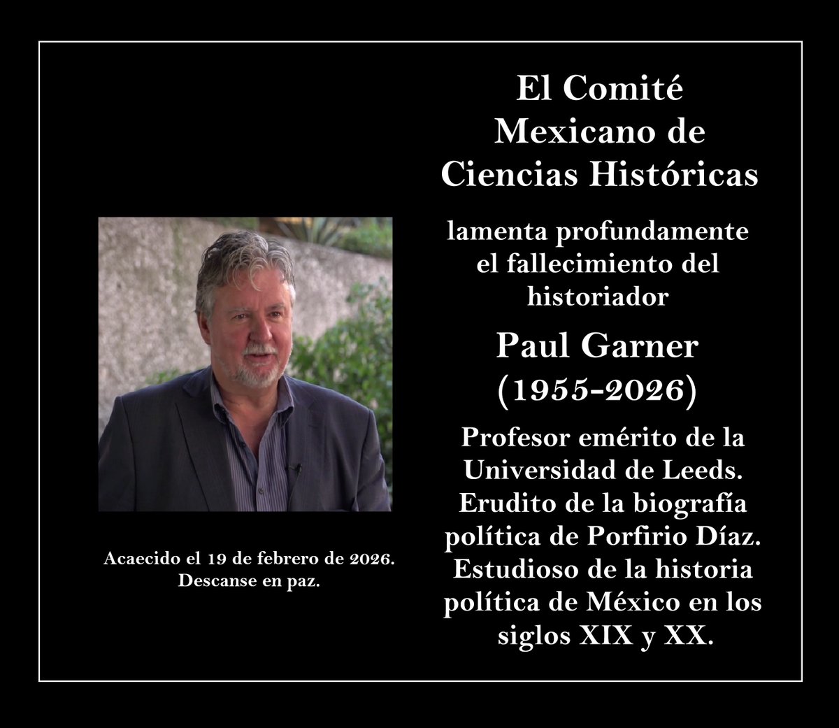 Comité Mexicano de Ciencias Históricas (CMCH) tweet media