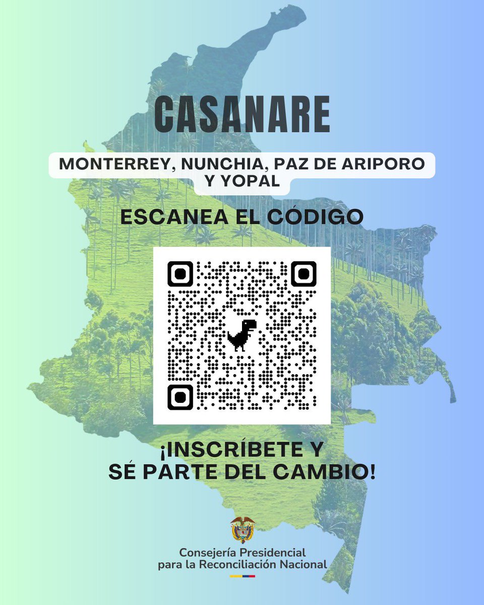 Consejería para la Reconciliación Nacional tweet media