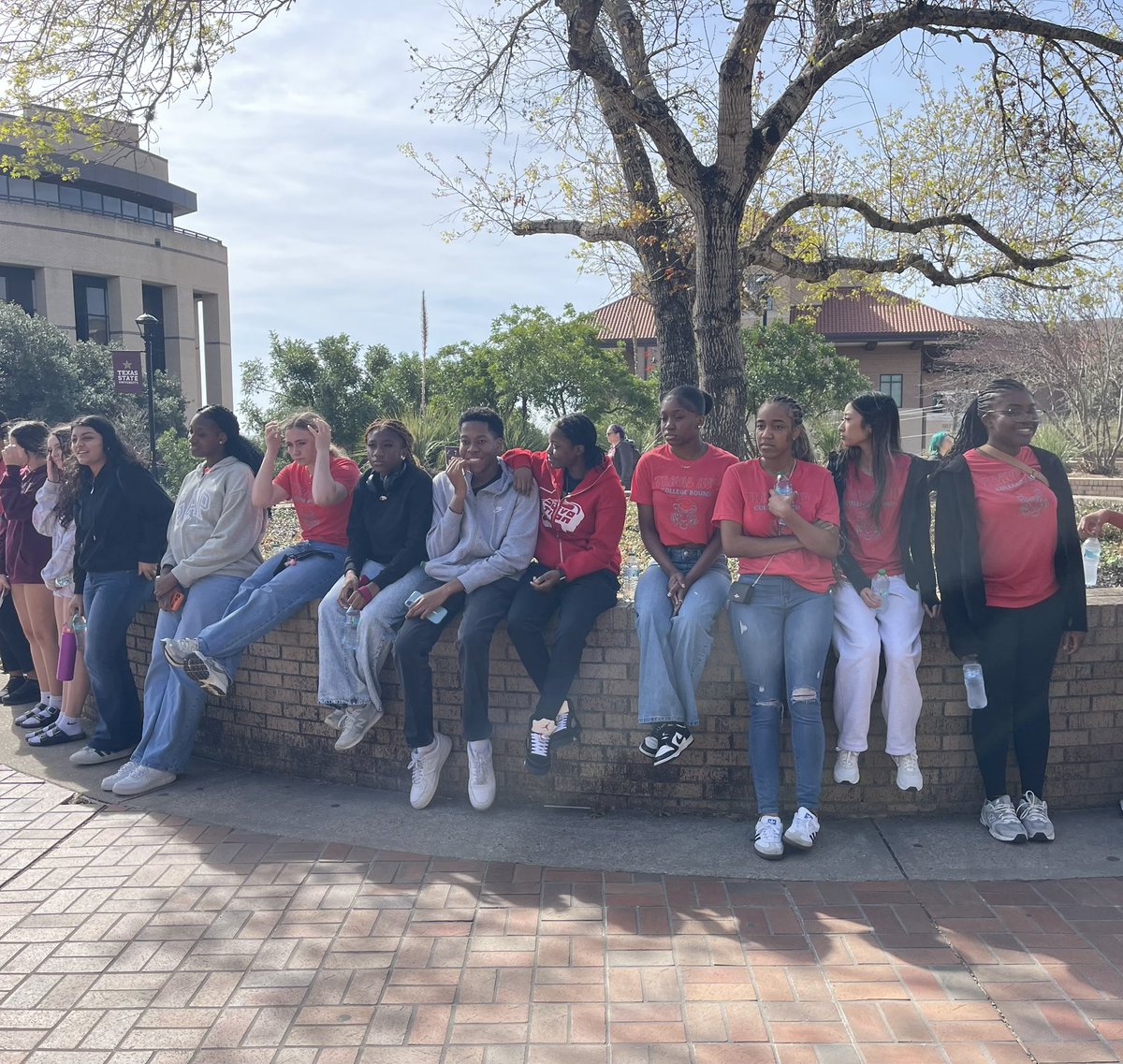 Coach_Emery12's tweet photo. Texas State is still my favorite campus! Loved getting to spend the day showing our AVID students around #EatEmUp https://t.co/BCYqi9lKA3
