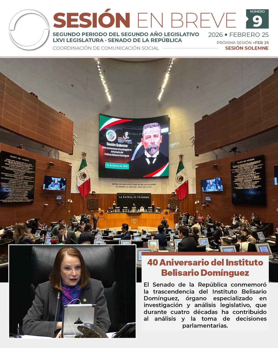 Senado de México tweet media