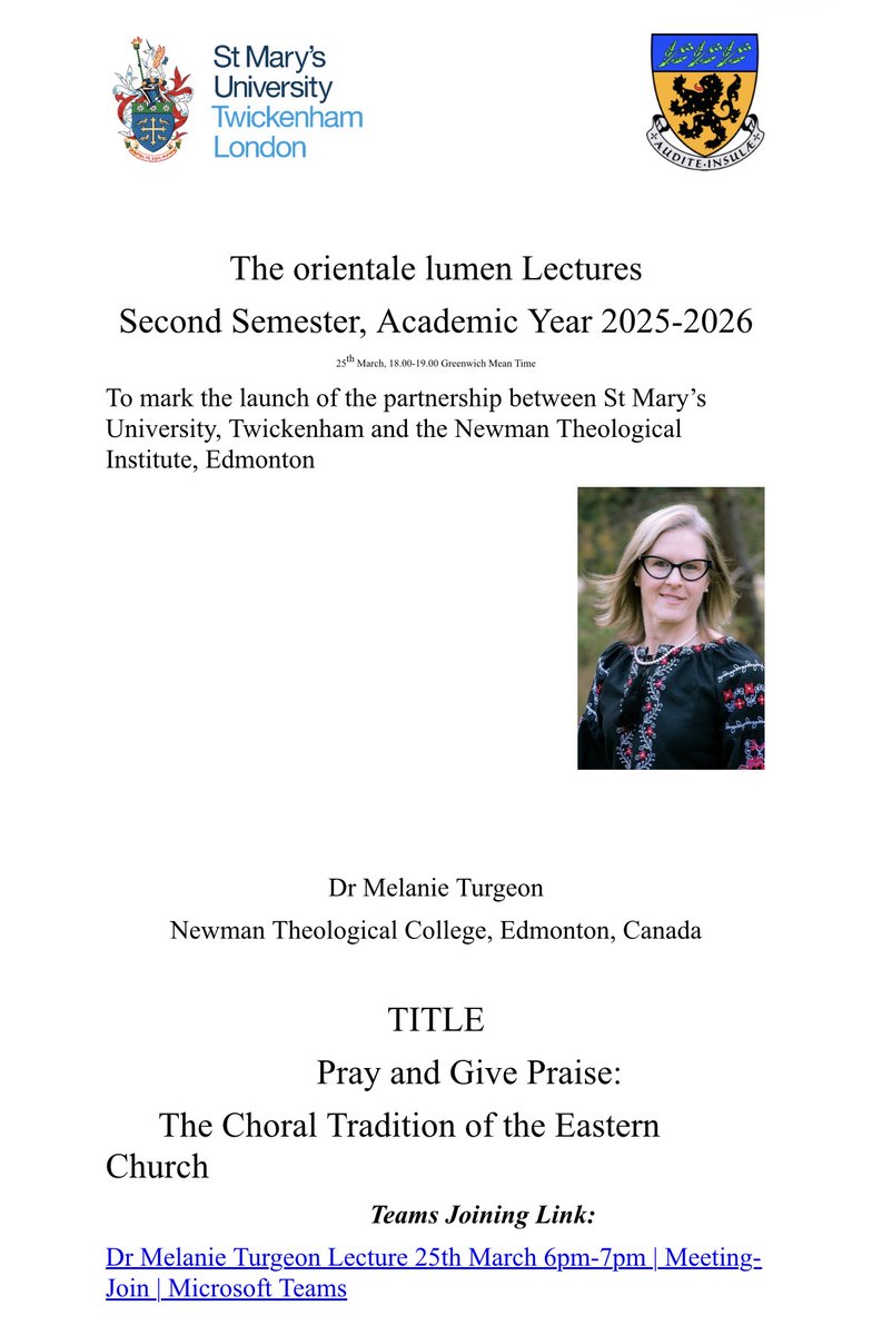 St Mary's University Chaplaincy tweet media