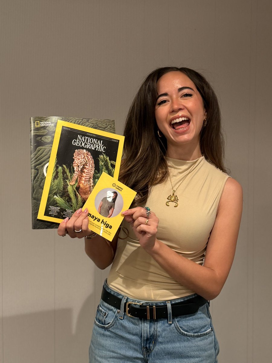 UHHHH GUYS 

I am honored to announce that I am working with National Geographic as a part of the Creator Cohort Campaign. They selected 8 creators and I’m one of them???!!!! This is truly a dream come true. 

<a href="/NatGeo/">National Geographic</a> has meant so much to me throughout my life and I still can’t