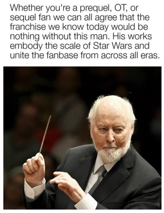 Everybody loves John Williams! 🎶