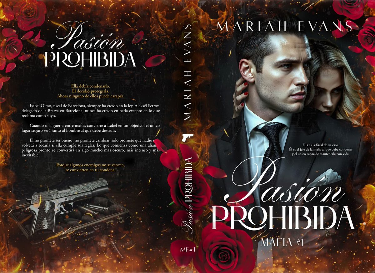 ¡Hola!
MAFIA ROMANCE + ENEMIE TO LOVERS + SPICE = No podrás dormir 🫦🫦🫦
¡No te la pierdas!
Disponible en ebook, unlimited y papel.
En la portada está la sinopsis, échale un ojo por si te apetece darle una oportunidad 🥰